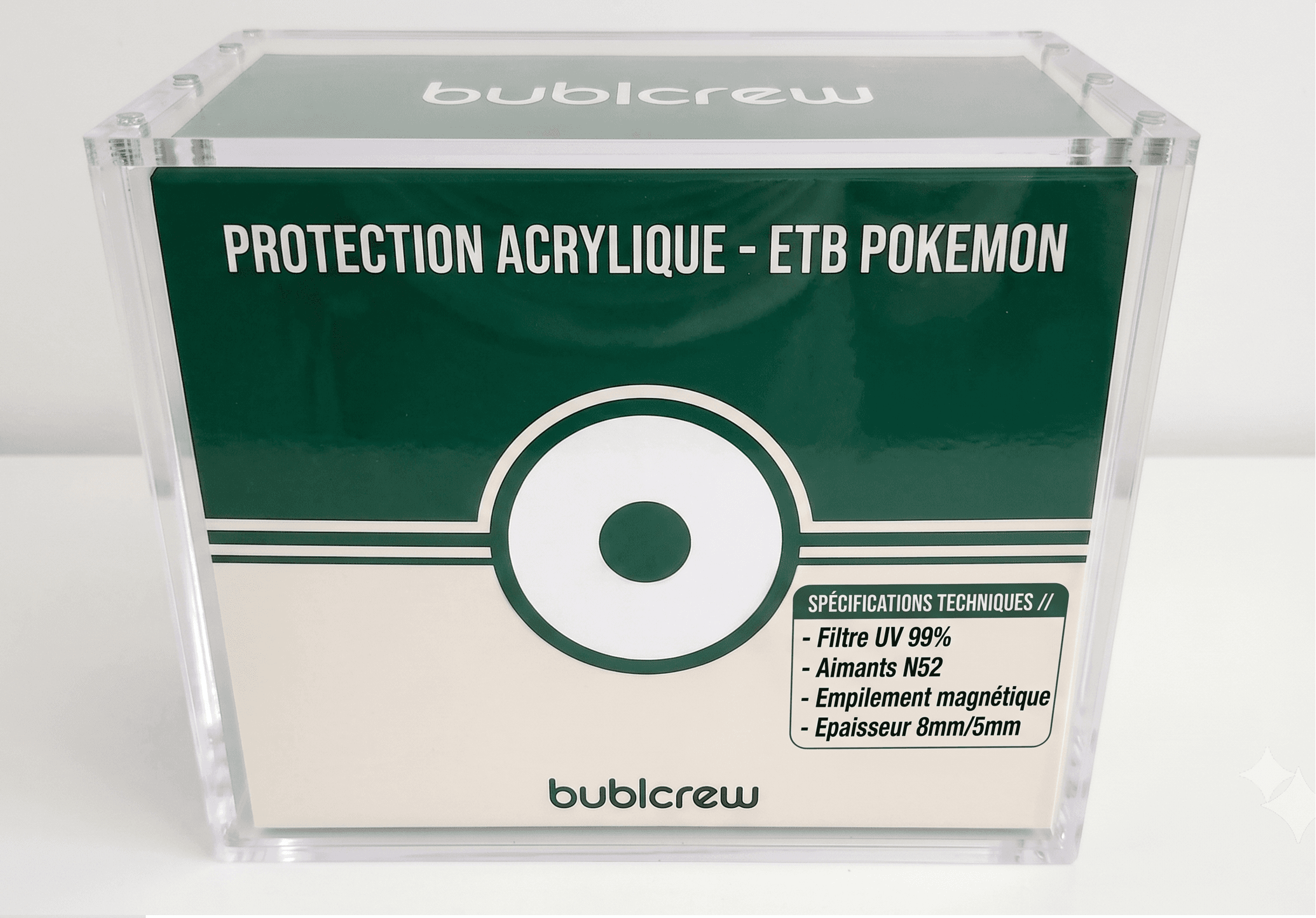 Boîtier Protection Acrylique ETB Pokémon